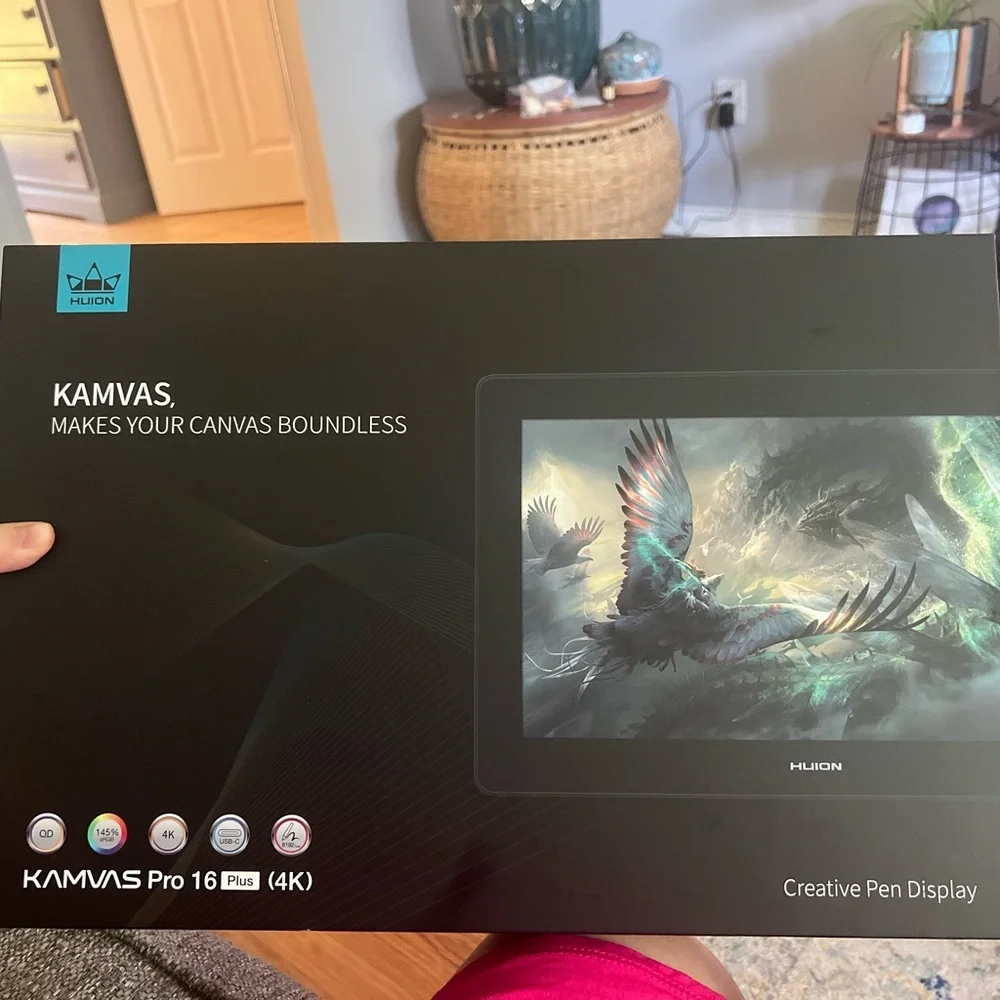 HUION Kamvas Pro 16 Plus (4K) Creative Pen Display – LIKE NEW | Retails $899